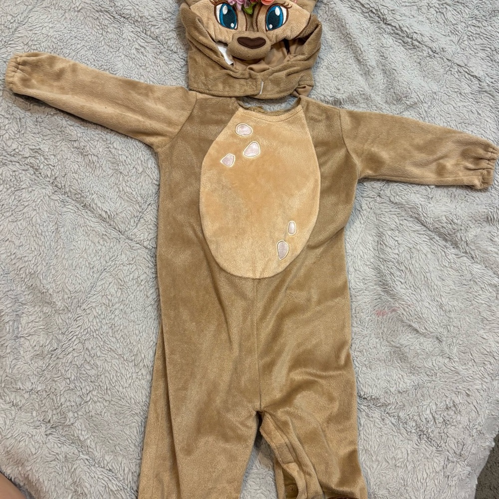 Spirit Kids Deer Costume - Brown and Cream